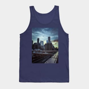 Brooklyn Bridge Manhattan Skyline NYC Tank Top